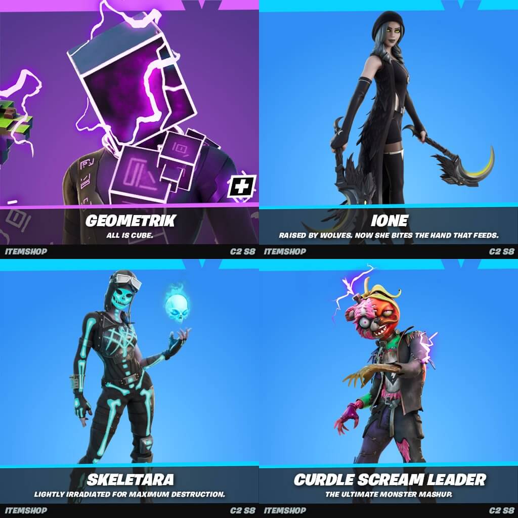 Fortnite Leaked Skins v18.10