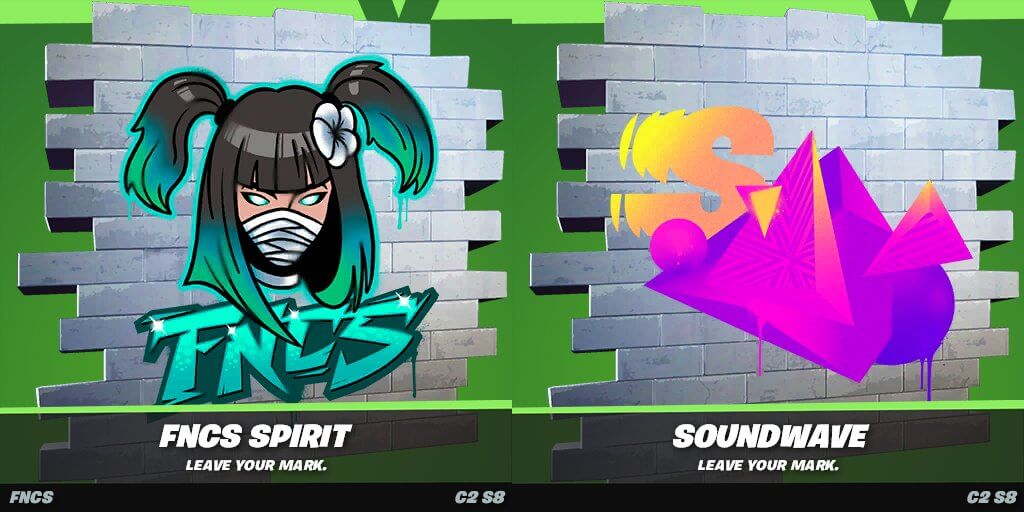 Fortnite Leaked Sprays v18.10