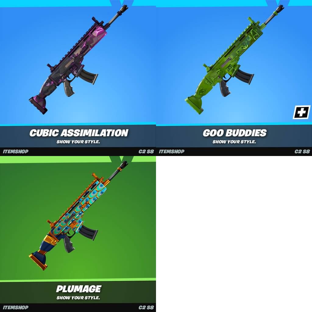 Fortnite Leaked Wraps v18.10