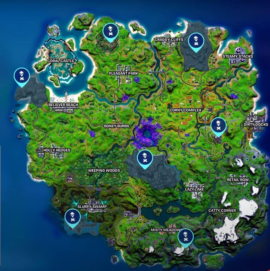 Fortnite Radar Dish Map Location