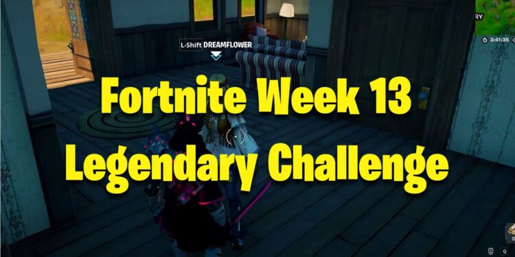 Fortnite Week 13 Legendary Challenge