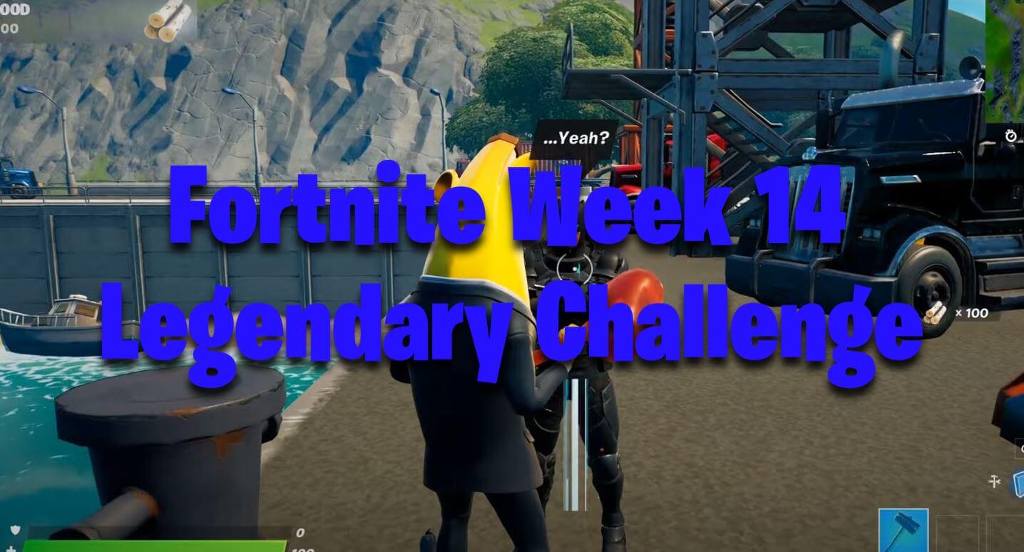 Fortnite Season 7, Week 14 Legendary Challenge Guide