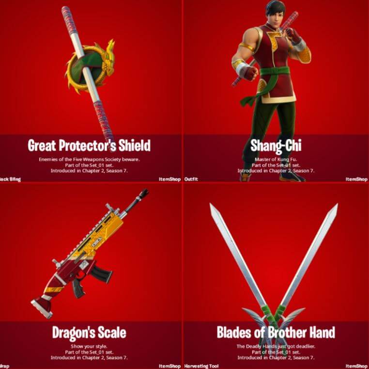 Shang-Chi Fortnite Skin