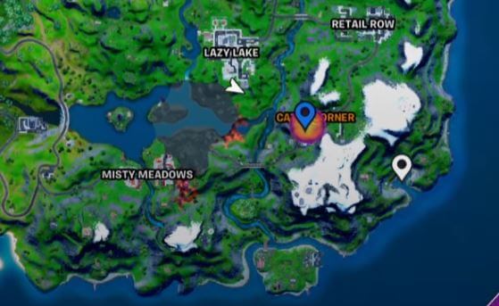 Sideways Fortnite Location