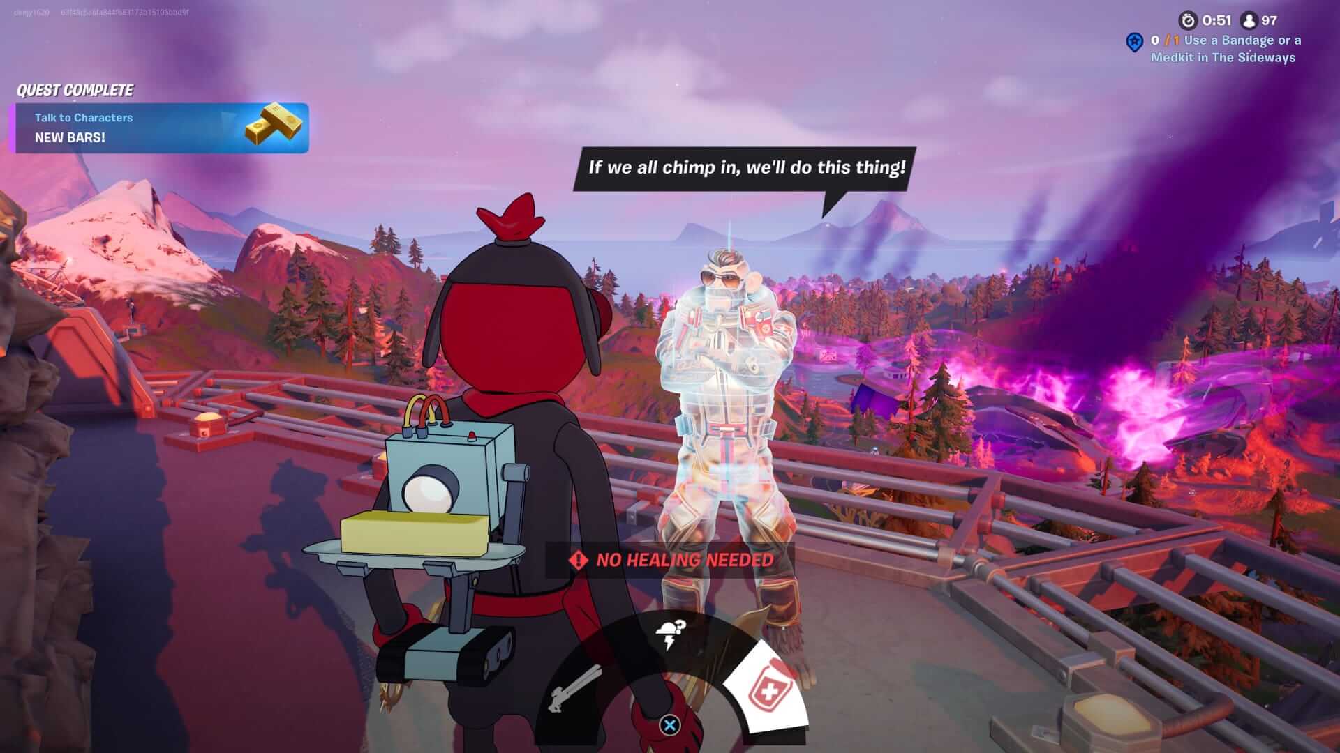 Fortnite Character Locations