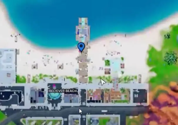 Ariana Grande Fortnite Location