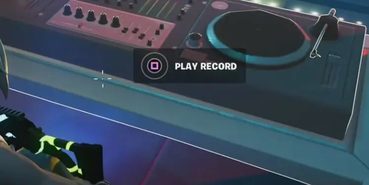 Collect a Record and Place in a Turntable