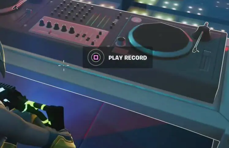 Collect a Record and Place in a Turntable