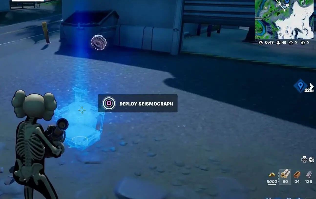Fortnite Catty Corner Seismographs 1