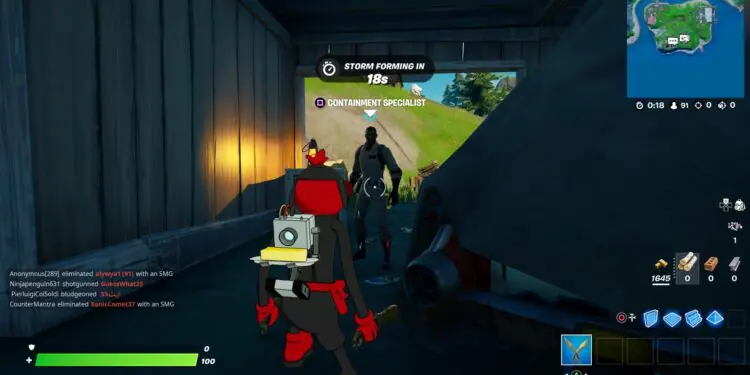 Fortnite Ghostbuster Containment Specialist Location