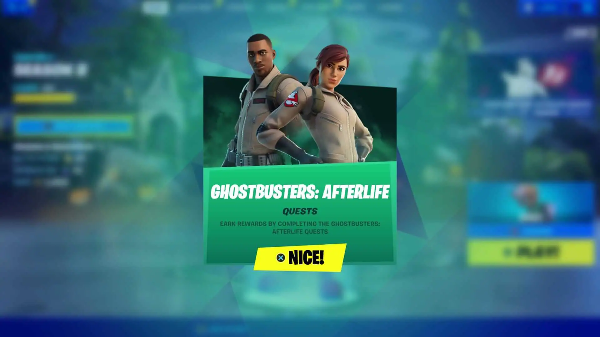 Fortnite Ghostbuster Afterlife Challenges