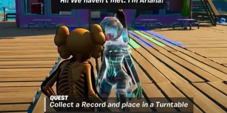 Space Ariana Grande Fortnite