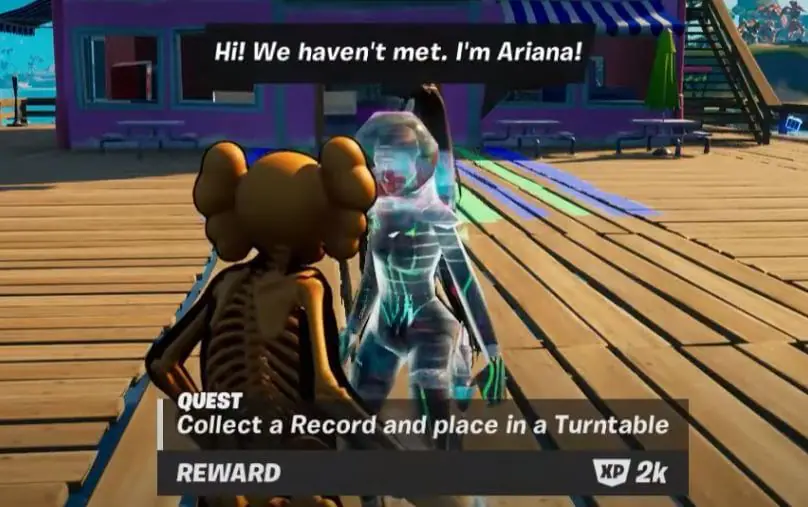Space Ariana Grande Fortnite
