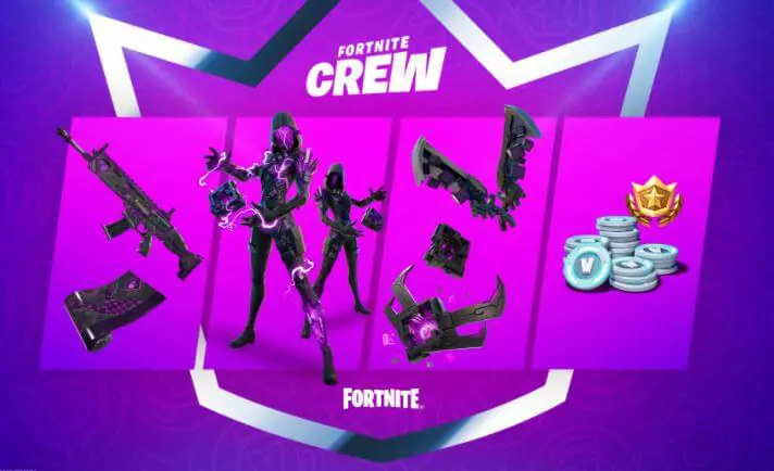 Fortnite Crew Pack December 2021