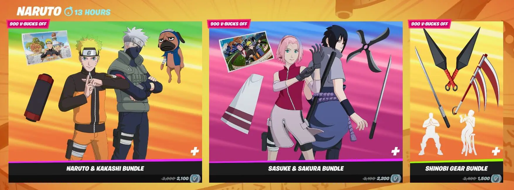 Fortnite Naruto Cosmetics
