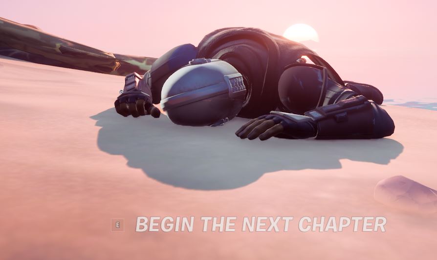 Begin Next Chapter Fortnite