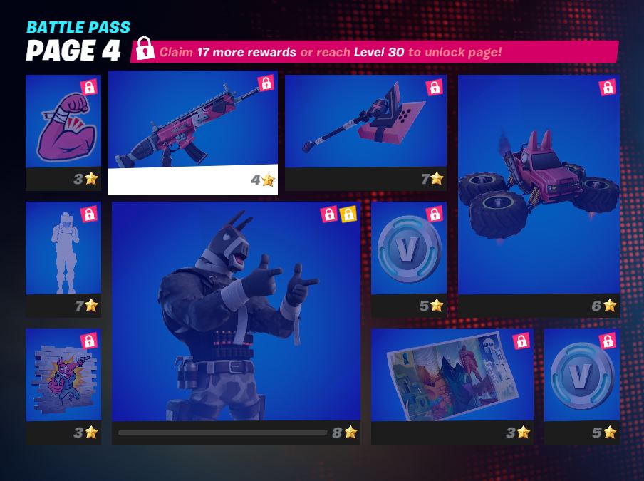 Fortnite Chapter 3, Season 1 Battle Pass - Page 4