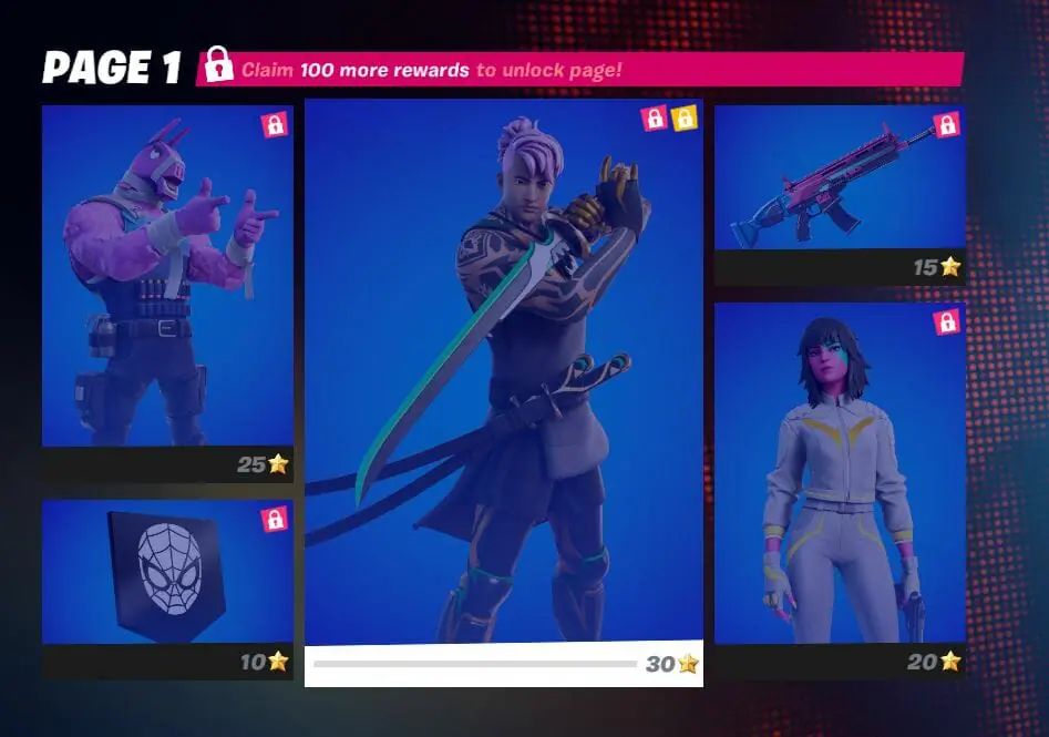 Fortnite Chapter 3, Season 1 Bonus Rewards - Page 1