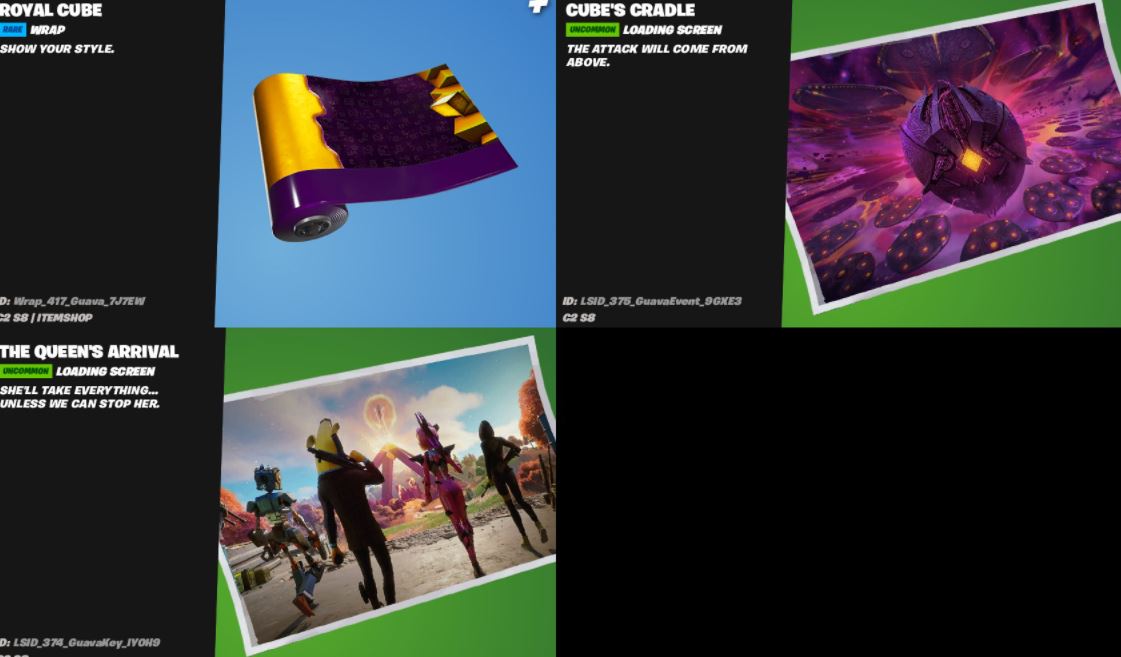 Royal Cube Free Fortnite Wrap