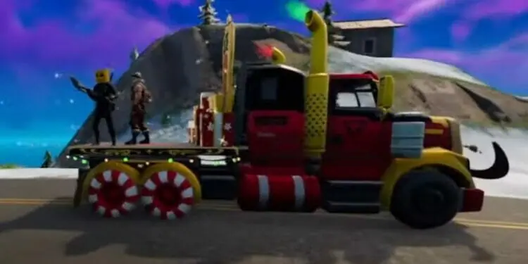 Santa Claus Truck in Fortnite