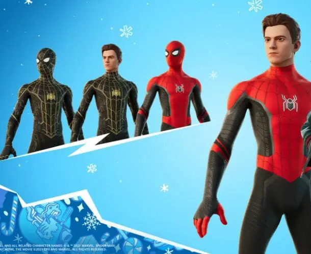 Tom Holland Spider Man Fortnite Skin