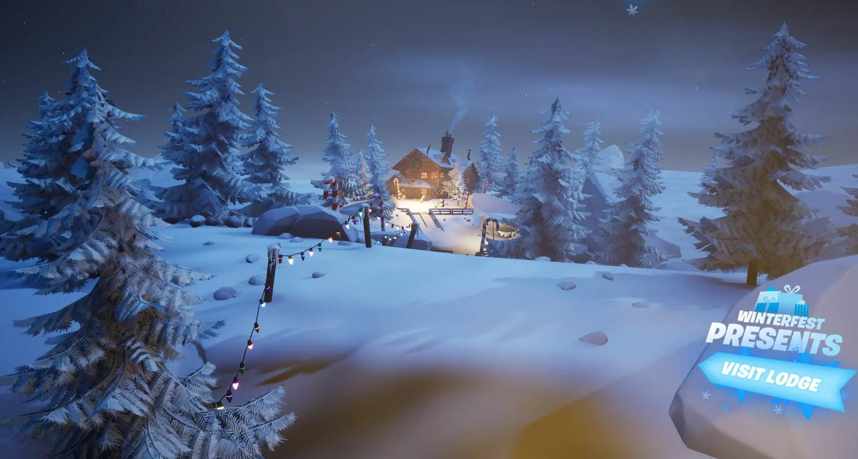Winterfest Fortnite Presents 2021