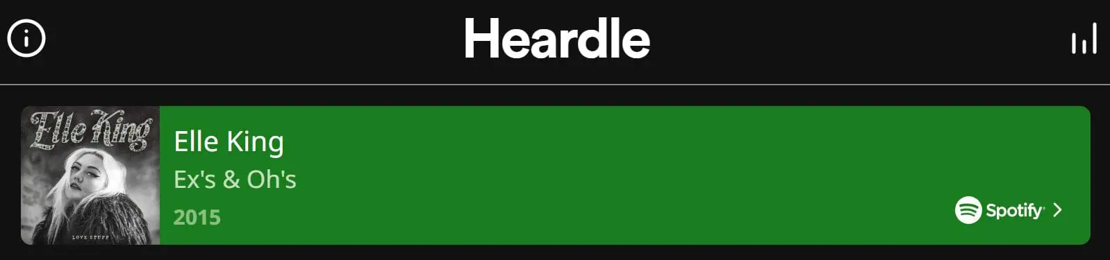 Daily Heardle Answer 155 - July 29th 2022