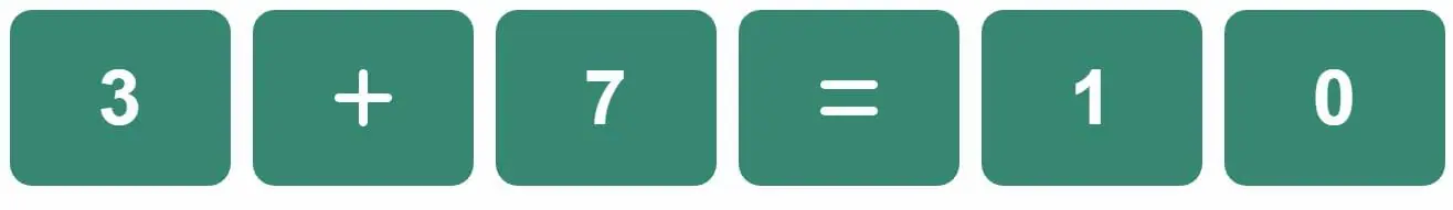 Daily Mini Bi-Nerdle Answer 1 - 31st July 2022