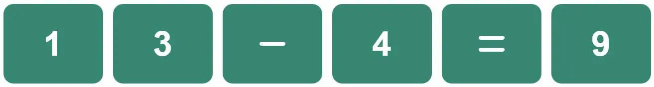 Daily Mini Bi-Nerdle Answer 2 - 30th July 2022