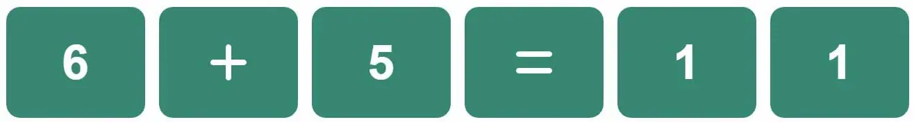 Daily Mini Bi-Nerdle Answer 2 - 31st July 2022