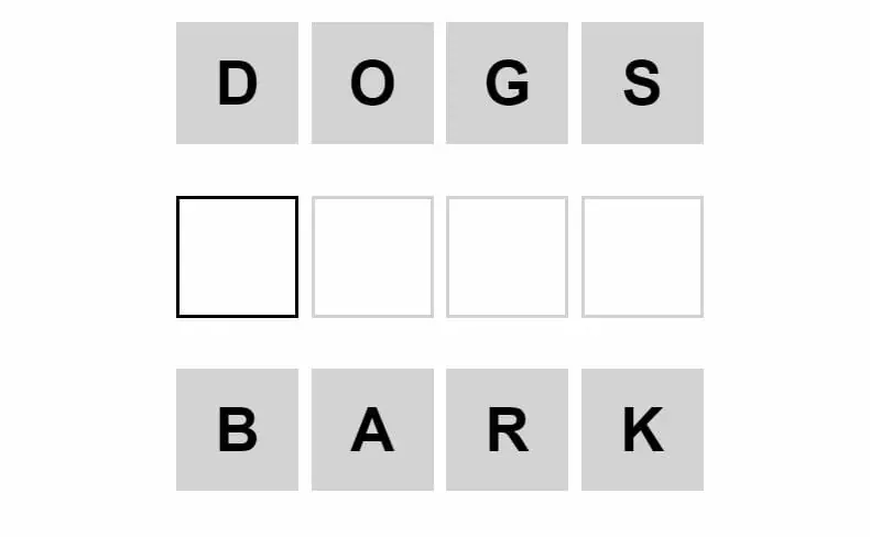 Daily Weaver Puzzle - 1st August 2022