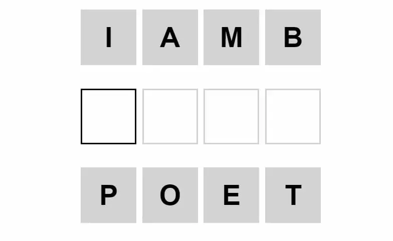 Daily Weaver Puzzle - 31st July 2022