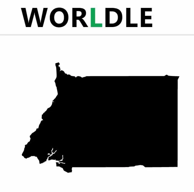 Daily Worldle Country 191 - July 31st 2022