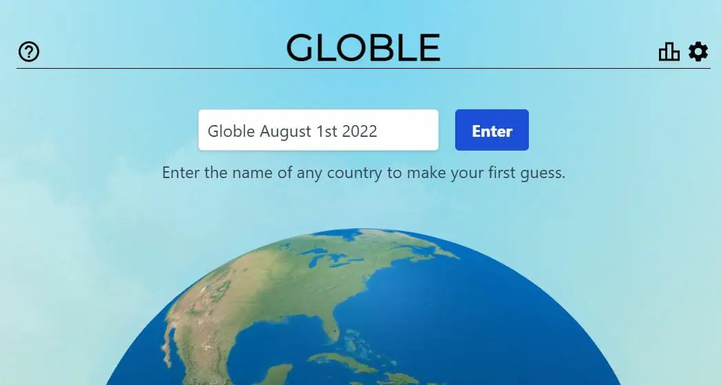 Globle Answer August 1st 2022 Today