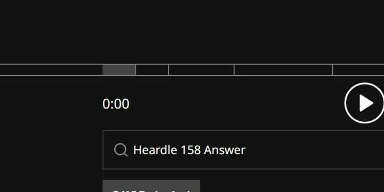 Heardle Answer August 1st 2022 Today Hints