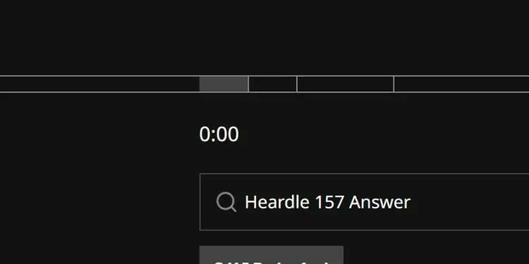 Heardle Answer July 31 2022 Hints Today