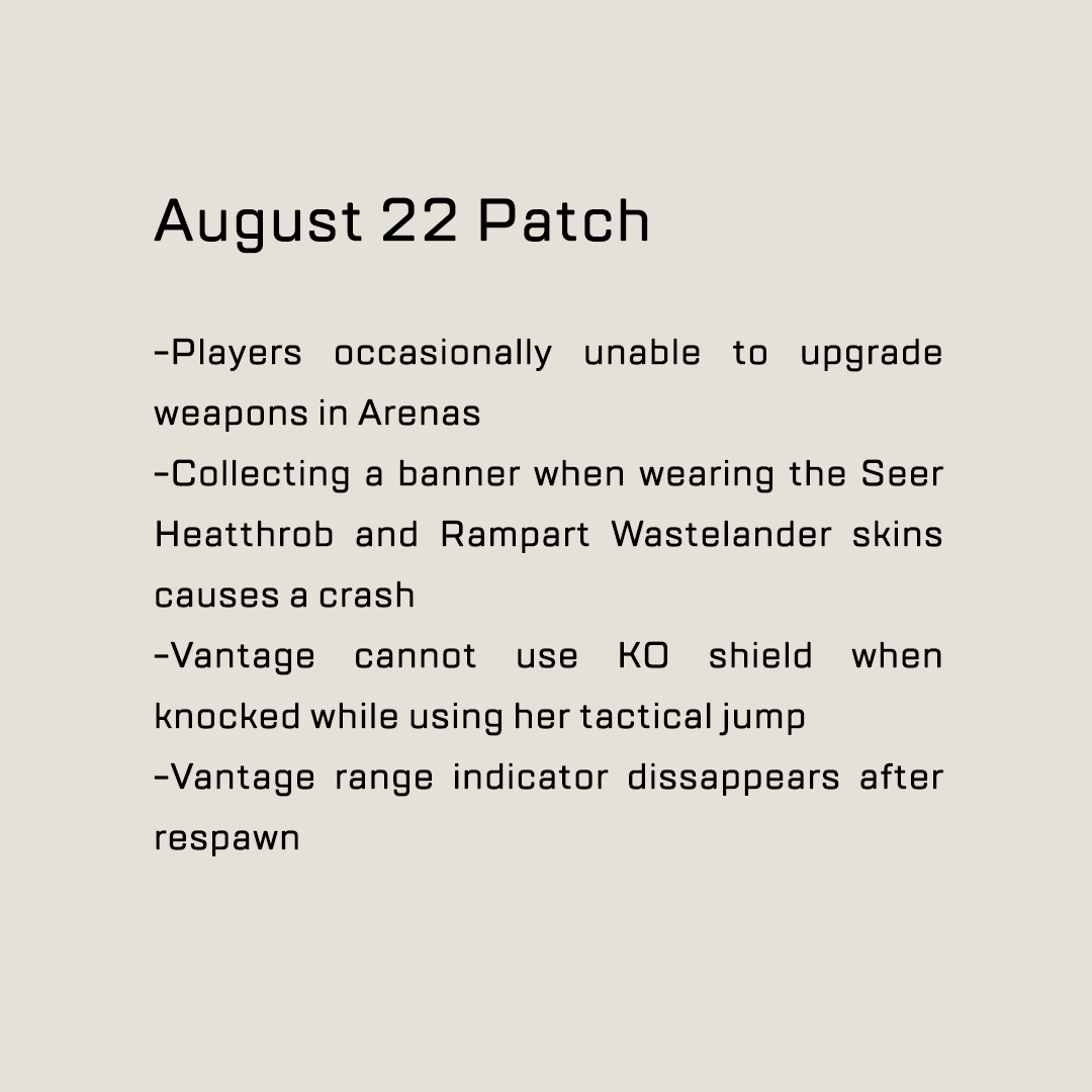 Apex Legends 2.03 Patch Notes