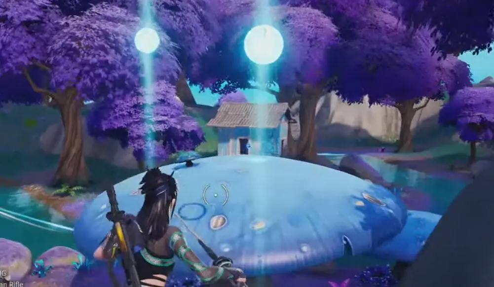 Complete the Mushroom Obstacle Course - Fortnite