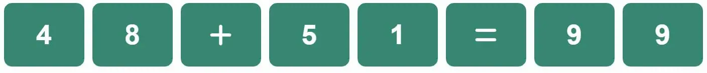Daily Bi-Nerdle Answer 1 - 15th August 2022