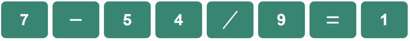 Daily Bi-Nerdle Answer 1 - 19th August 2022