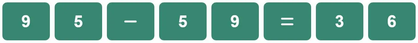 Daily Bi-Nerdle Answer 1 - 26th August 2022