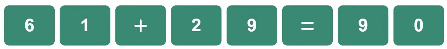 Daily Bi-Nerdle Answer 1 - 29th August 2022