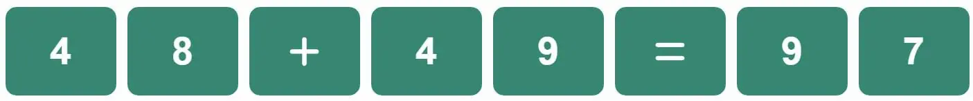 Daily Bi-Nerdle Answer 1 - 31st August 2022