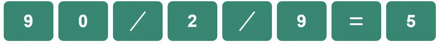 Daily Bi-Nerdle Answer 1 - 3rd August 2022