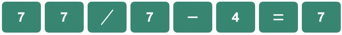 Daily Bi-Nerdle Answer 1 - 4th August 2022