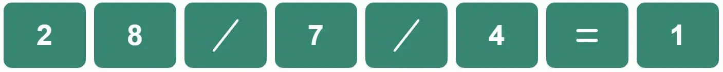 Daily Bi-Nerdle Answer 1 - 8th August 2022