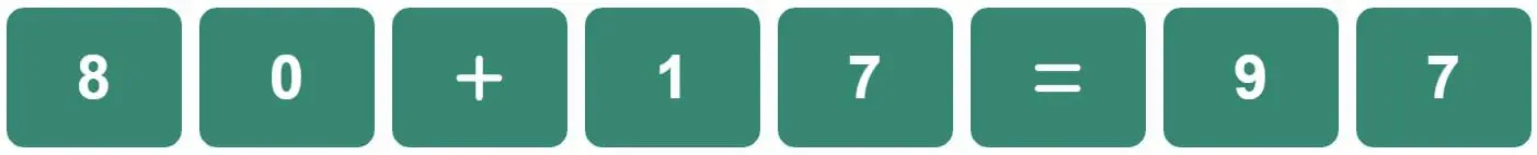 Daily Bi-Nerdle Answer 1 - 9th August 2022