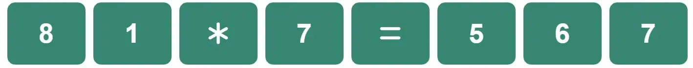 Daily Bi-Nerdle Answer 2 - 18th August 2022