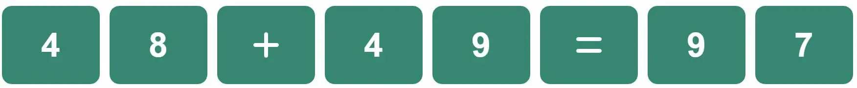 Daily Bi-Nerdle Answer 2 - 21st August 2022