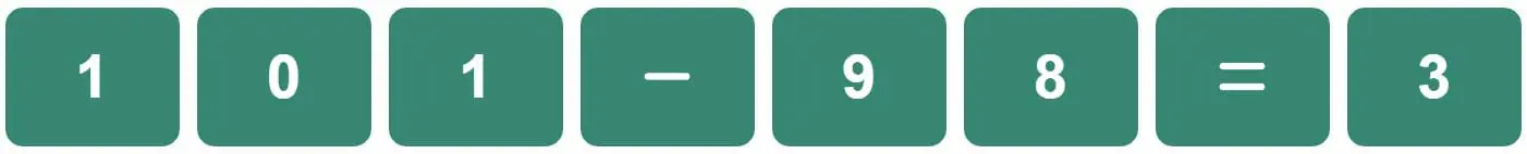 Daily Bi-Nerdle Answer 2 - 2nd August 2022